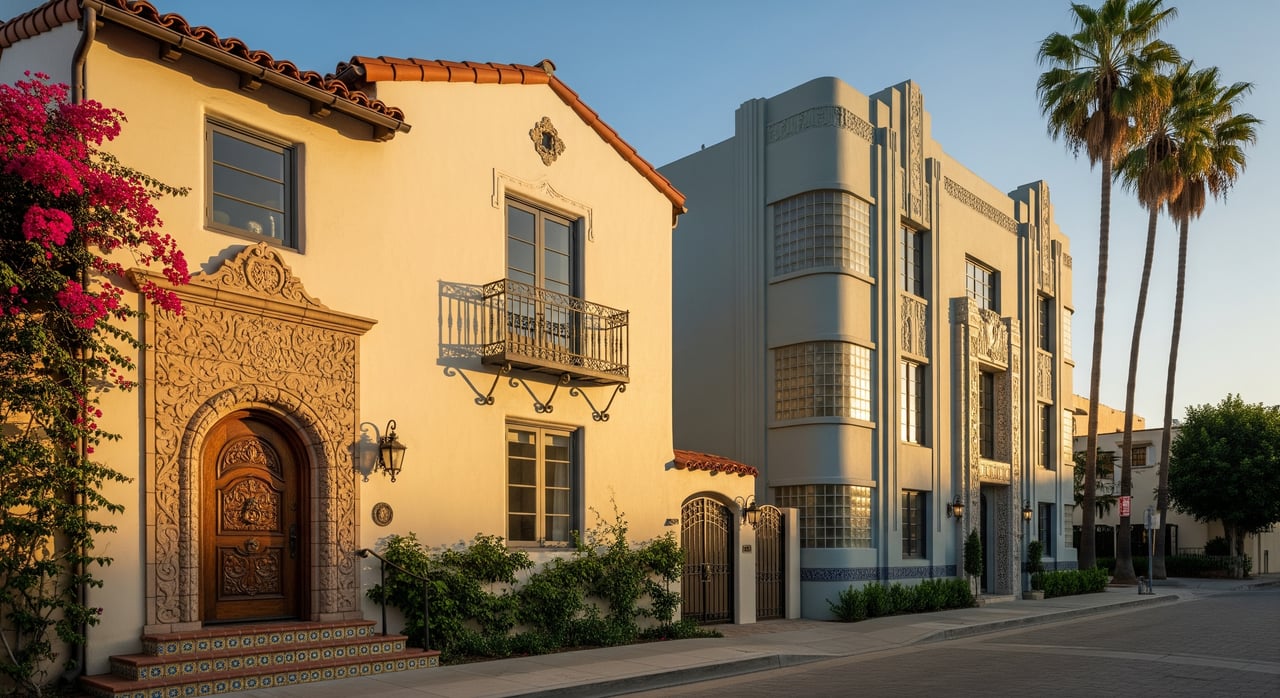 West Hollywood Architecture: Spanish to Art Deco