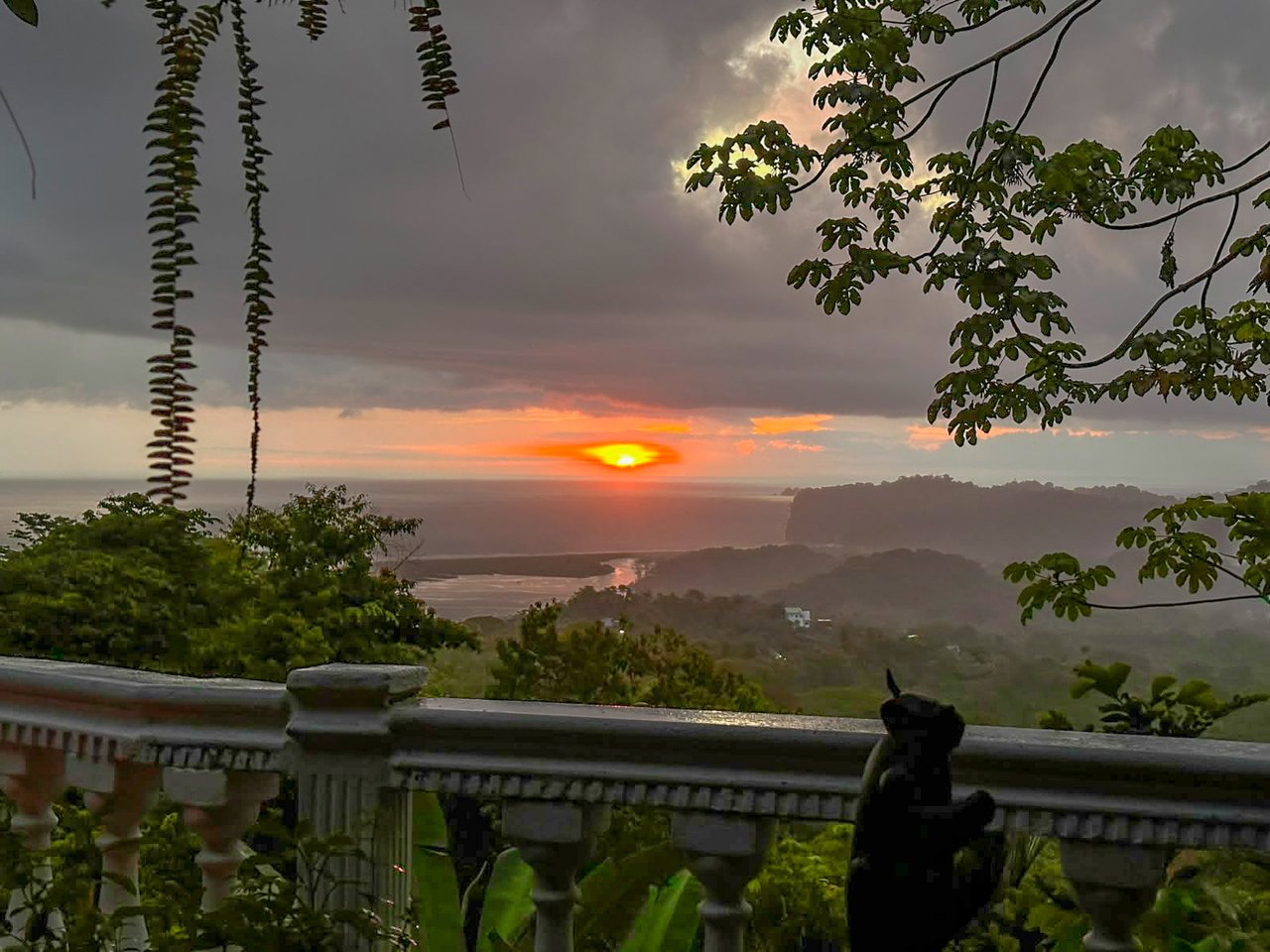 Ocean View Home for Sale in Ojochal with Pool & Jungle Views