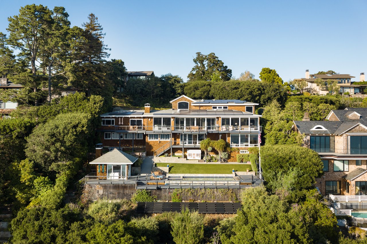 Exceptional Setting with views spanning San Francisco, the Golden Gate Bridge, Sausalito, and across the bay