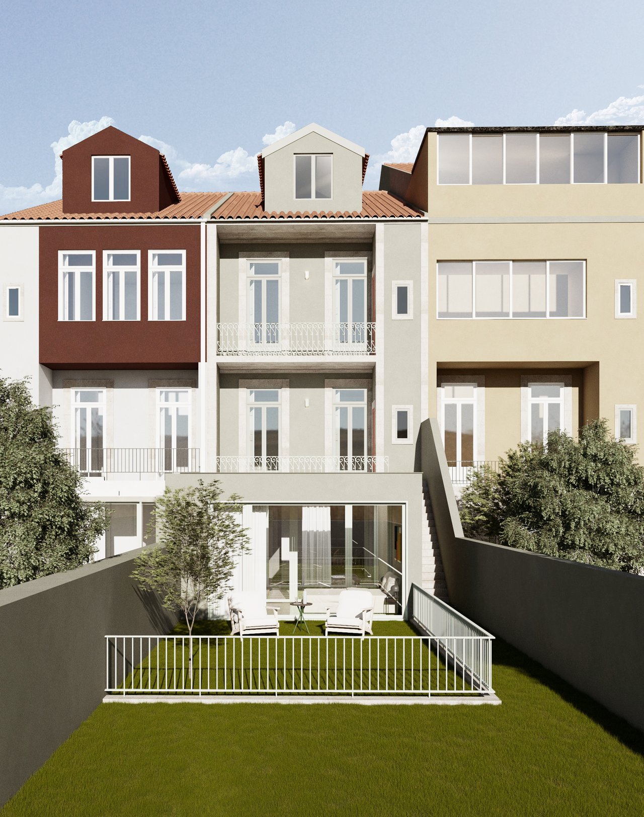 Elegant Sun-Drenched One-Bedroom Top-Floor Oasis in Downtown Porto 