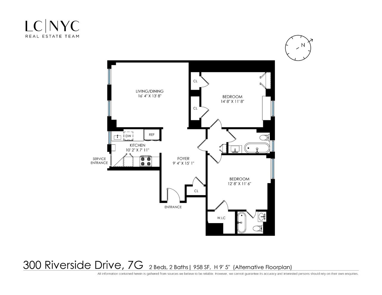 300 Riverside Drive #7G
