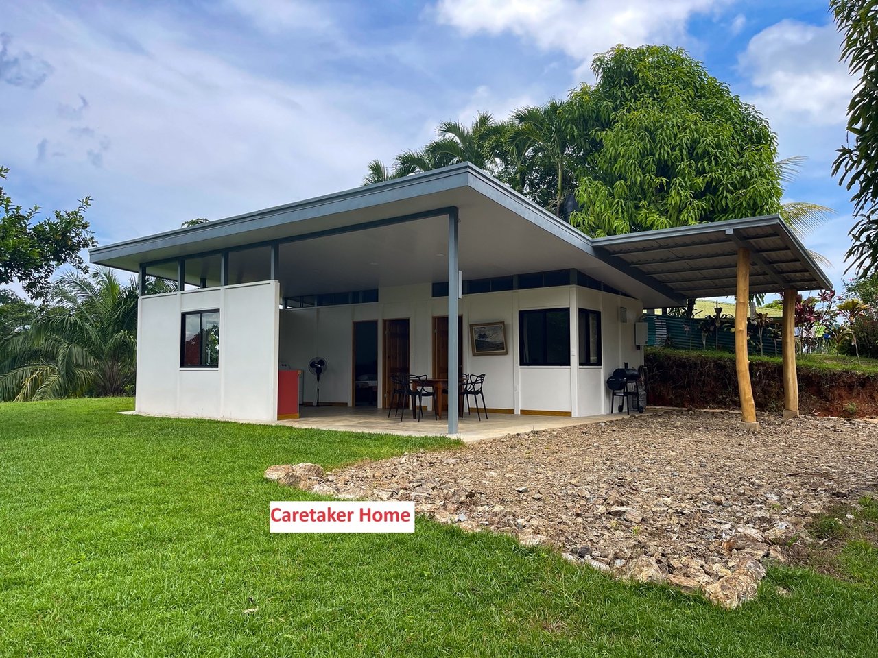 Luxury Ocean View Home with Chic Riverfront Cabins