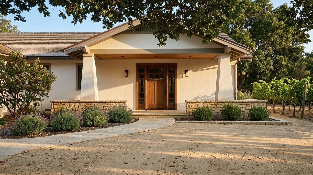 Life On A Chalk Hill Wine-Country Estate