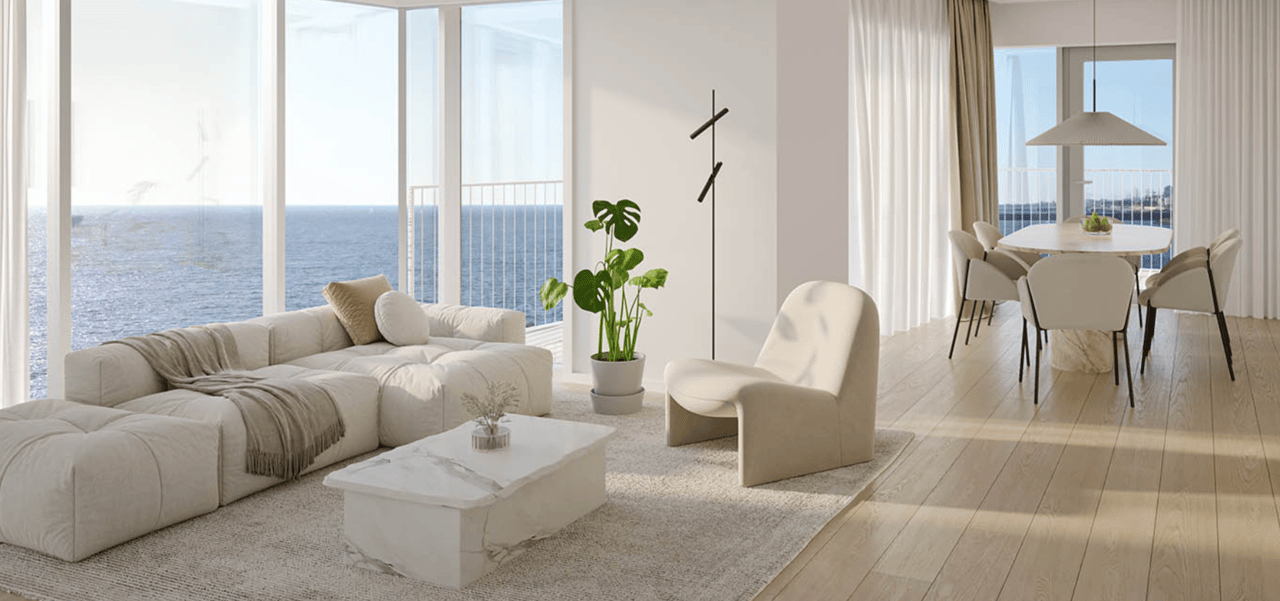 Modern 2-Bedroom Apartment with Balcony in Coastal Gaia
