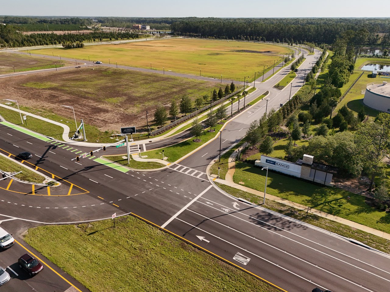 Main Entrance to EverRange New Construction Community