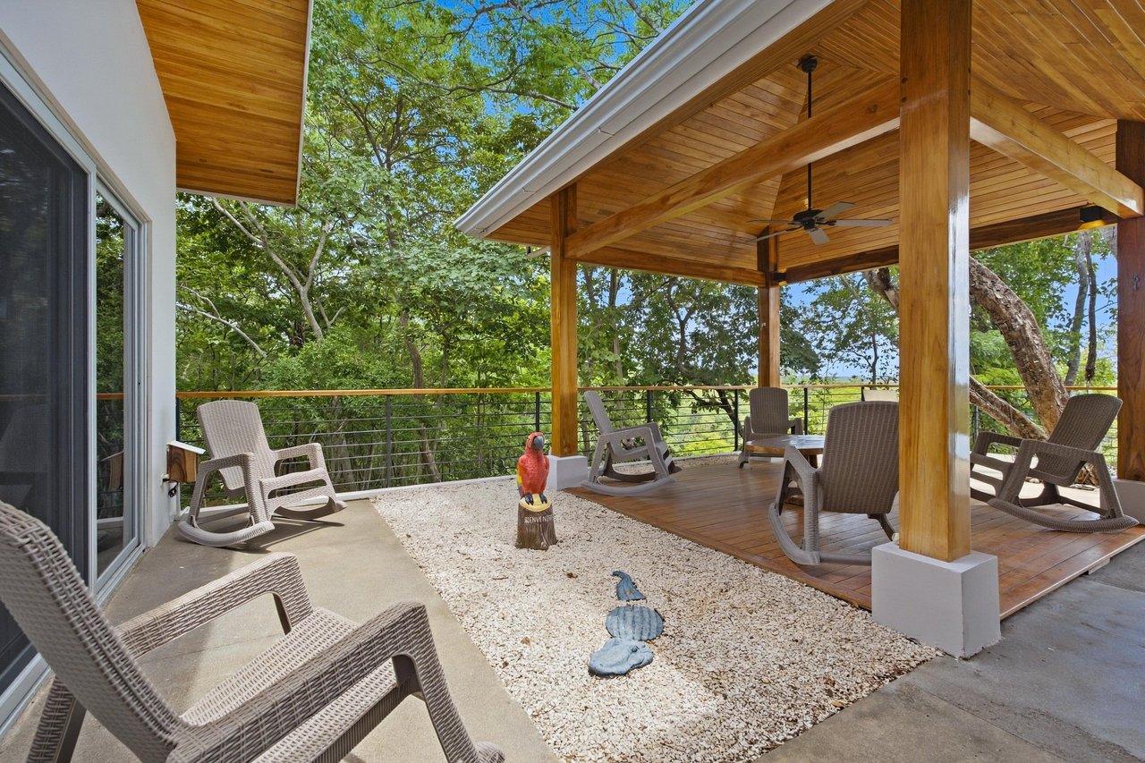 Casa de Las Barbas & Casa Libertad | Two Ocean View Homes on 3.5 Acres in Pura Jungla