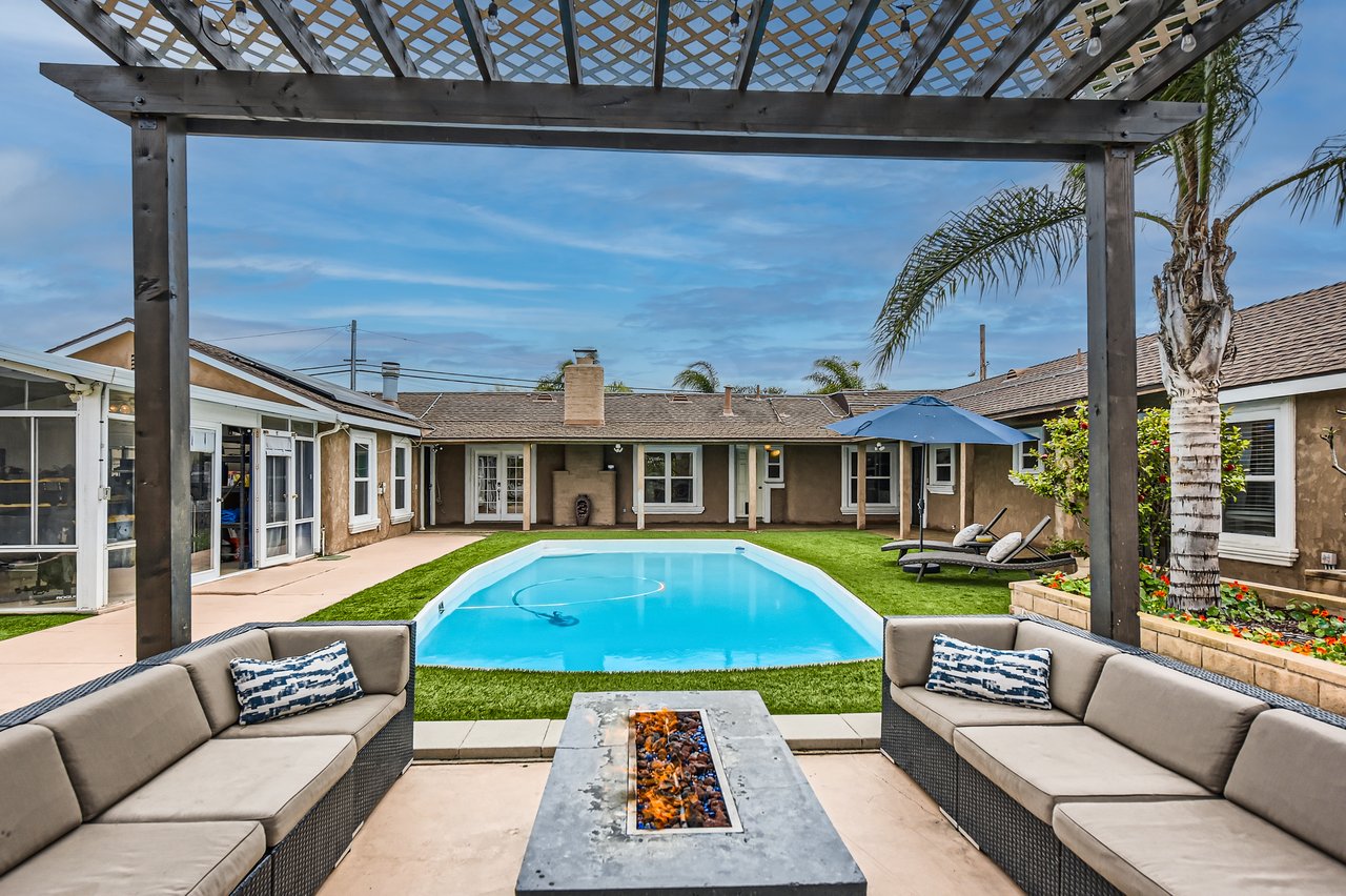 Expansive Hacienda-style property in South San Diego close to the 5 freeway and beaches!