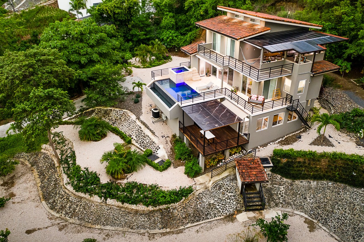 Casa Escondida & Casa Jungla, Miramar 47 | Dual Luxury Ocean-View Estate in Mar Vista, Playa Flamingo