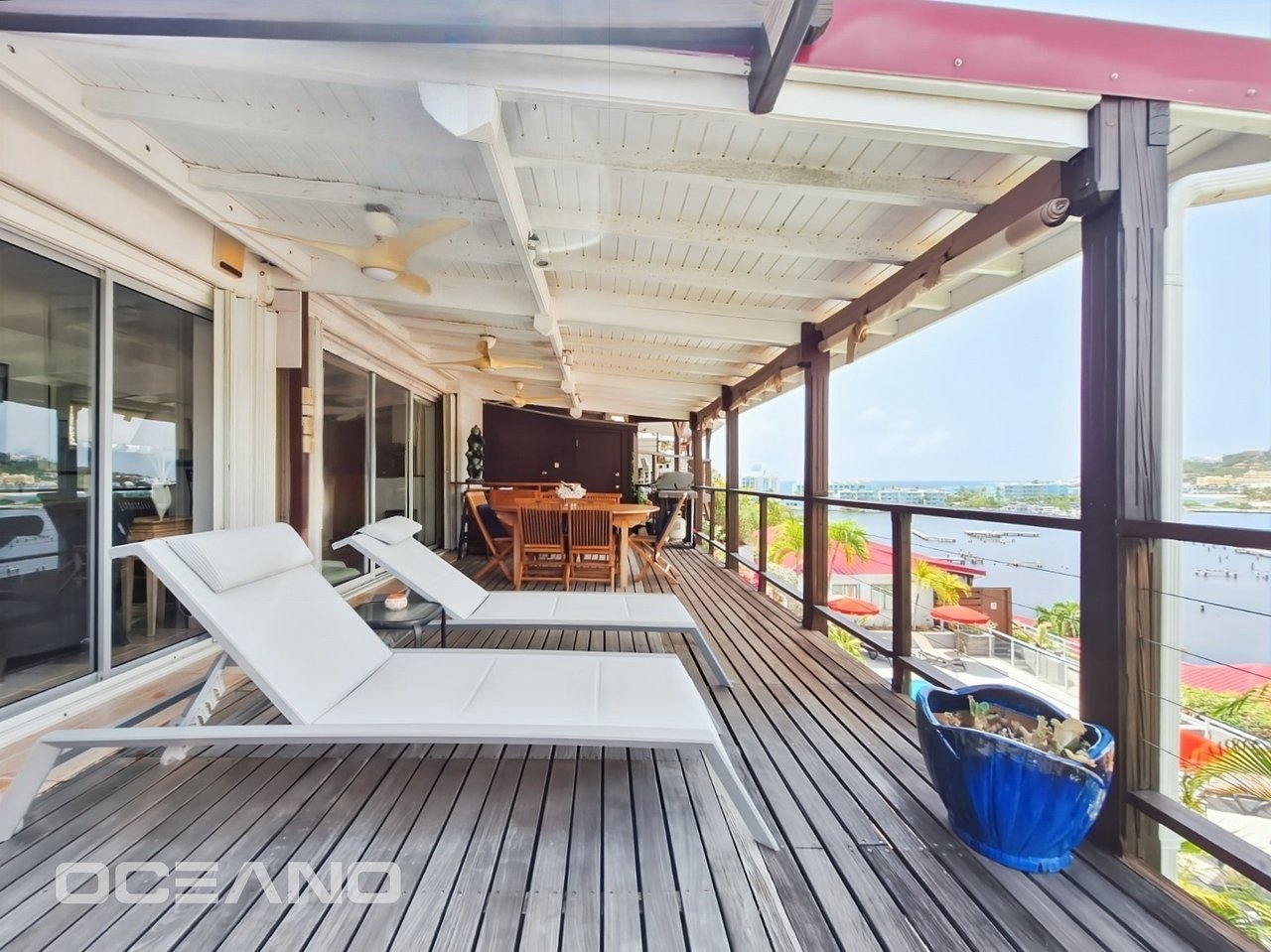 2-Bedroom Apartment with Sea View – Oyster Pond