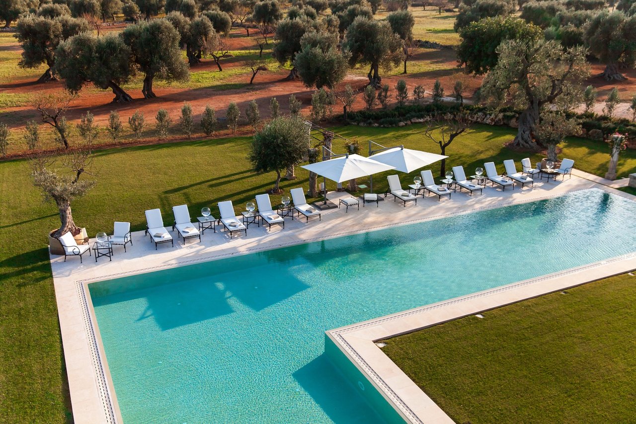 Intimate Villa Surrounded by Olive Trees Near the Town of Fasano