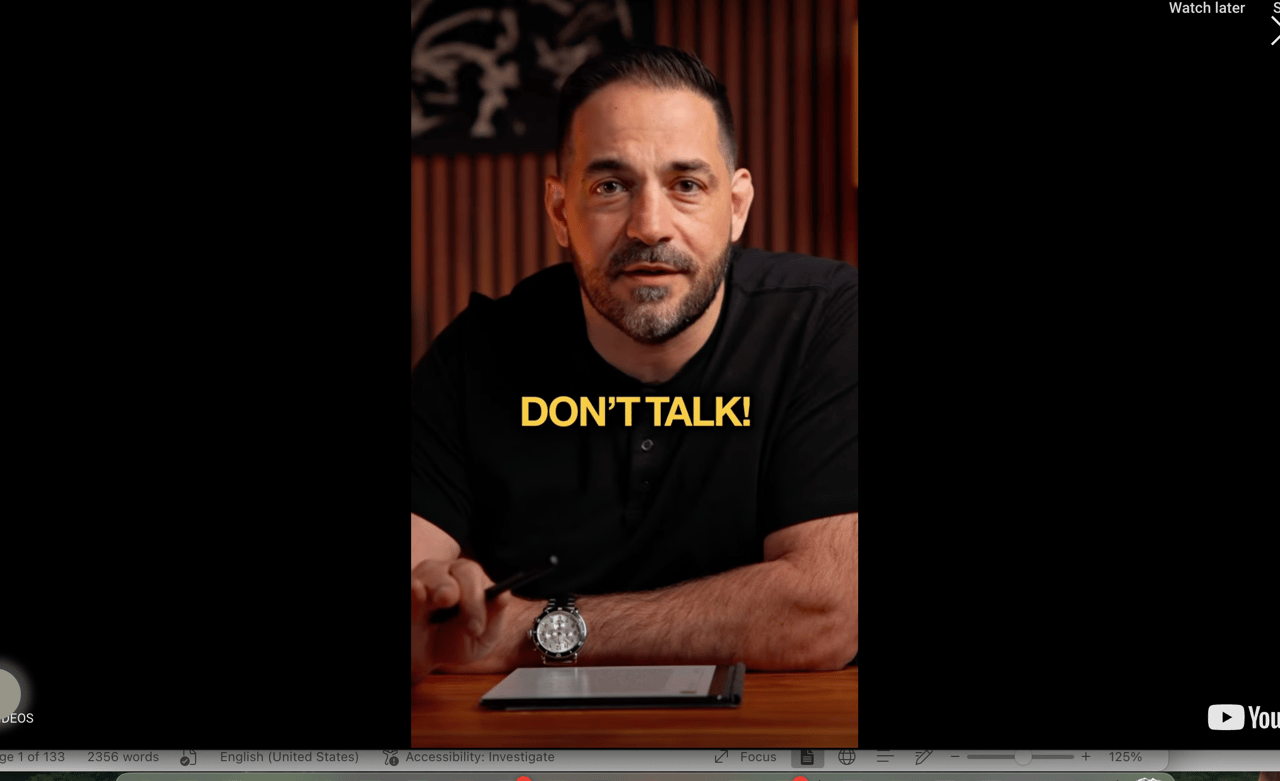 📣📣You Talk Too Much📣📣