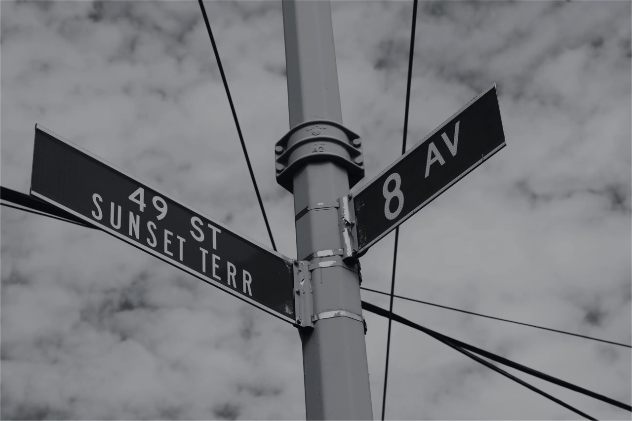 Sunset Park neighborhood in Brooklyn, New York