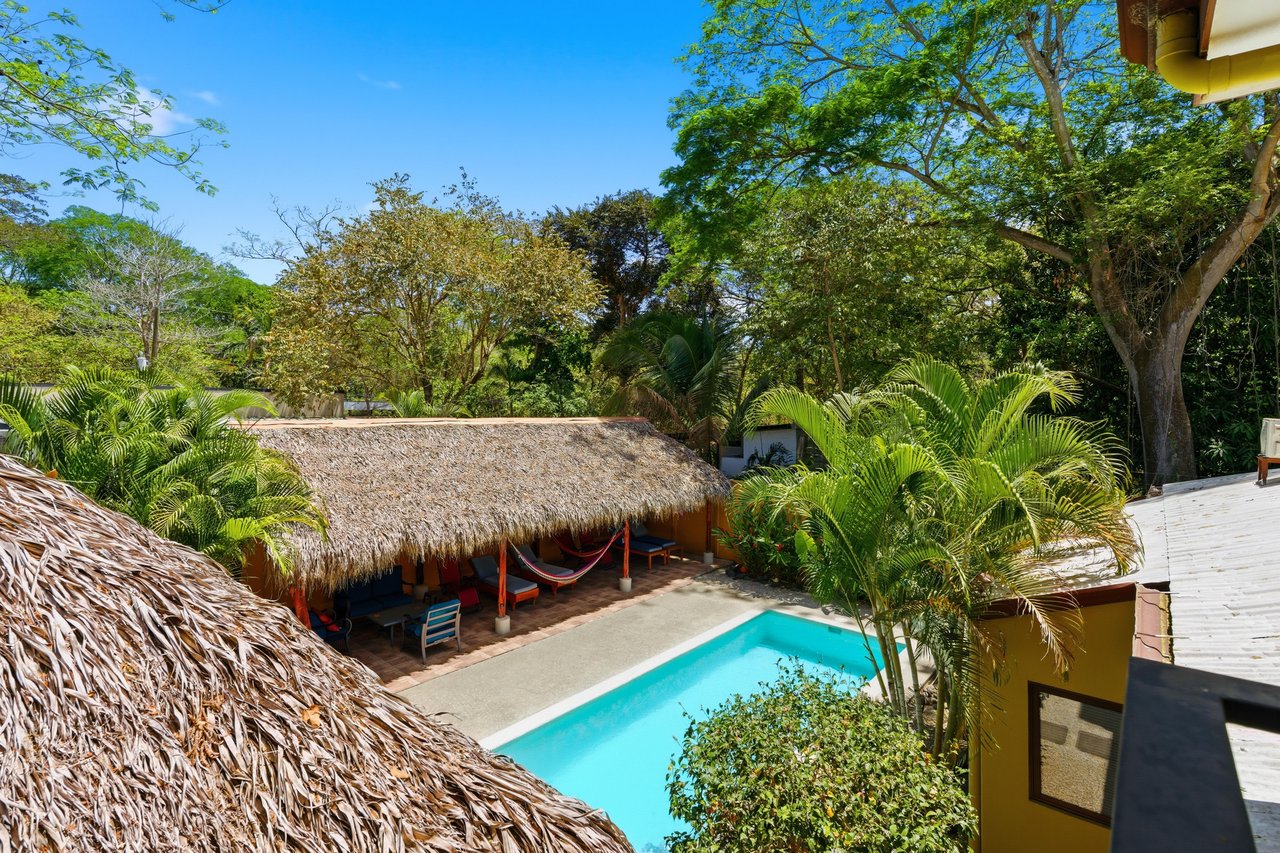 Casa Plumeria | Tropical 4-Bedroom Retreat with Pool Just Steps to Potrero Beach