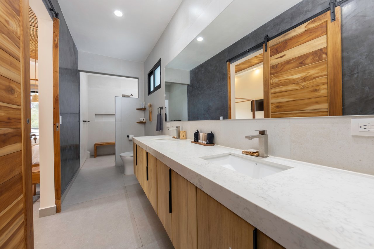 Casa Guacamaya Roja Lot B20 | Elegant 4-Bedroom Home with Pool & Outdoor Kitchen, Steps from Playa Grande Beach, Costa Rica