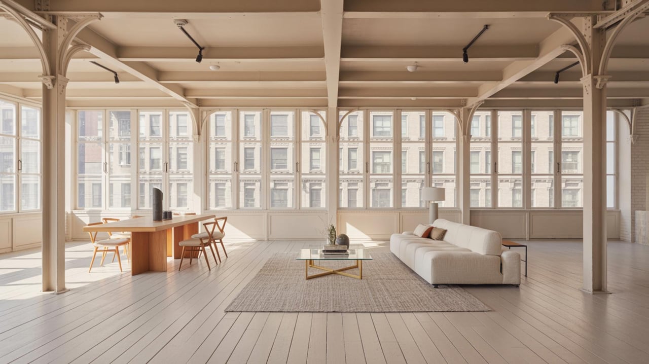 SoHo Loft Design Ideas: Maximize Light & Space