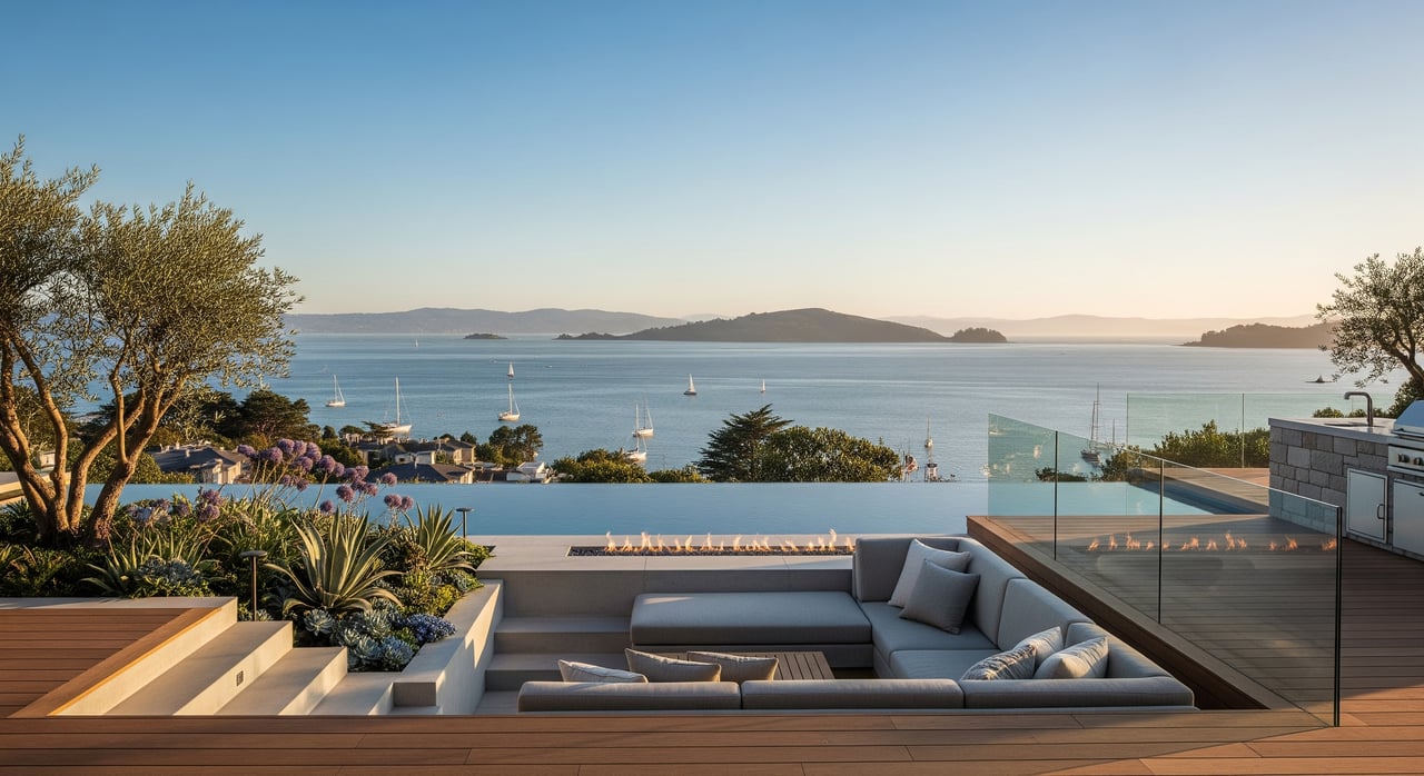 Outdoor Upgrades That Maximize Tiburon Views