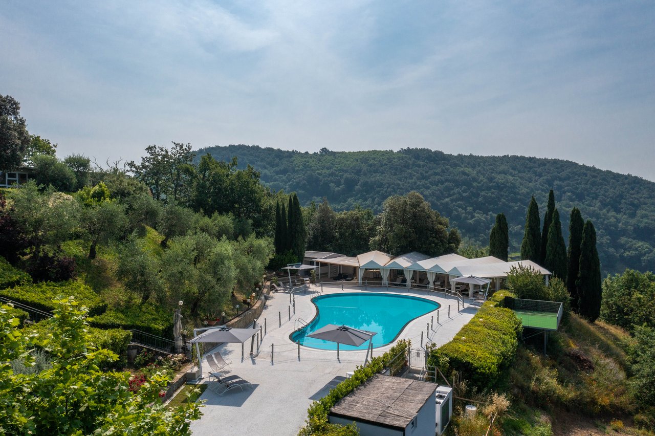 Map of Family Rental Retreat in Tuscany