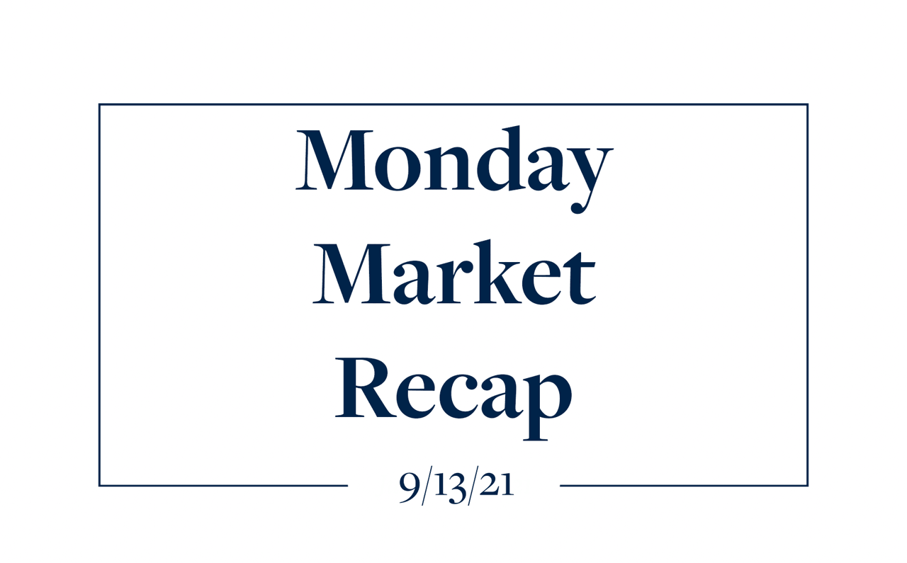 Monday Market Update