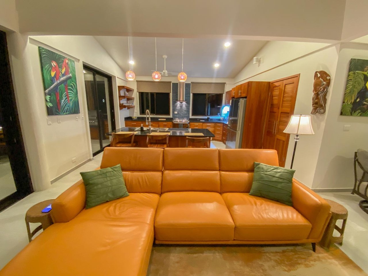 Private 2-Bed Hacienda with Ocean & Mountain Views, Pool & Development Potential in Ojochal