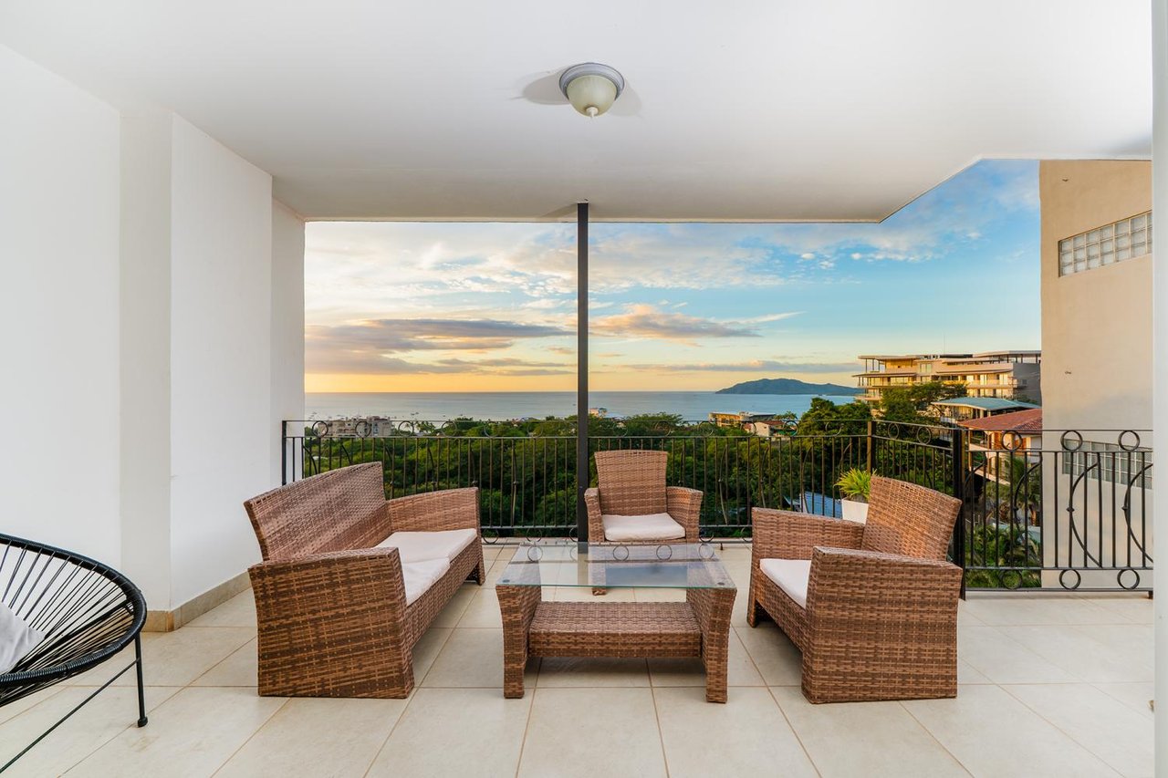 Gran Mirador #3 | Ocean-View 2-Bedroom Condo with Private Elevator | Tamarindo