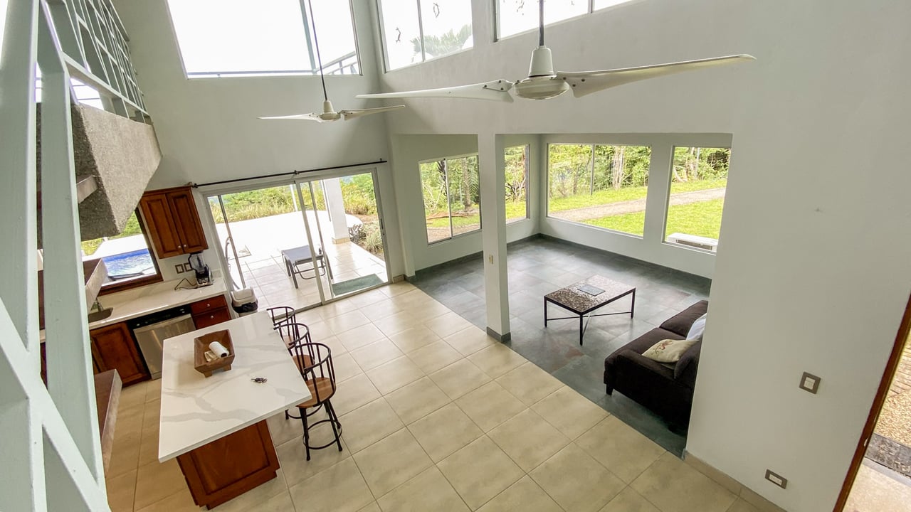3-Bed Ocean View Home Near Ojochal, Costa Rica | 2.75 Acre Jungle Property