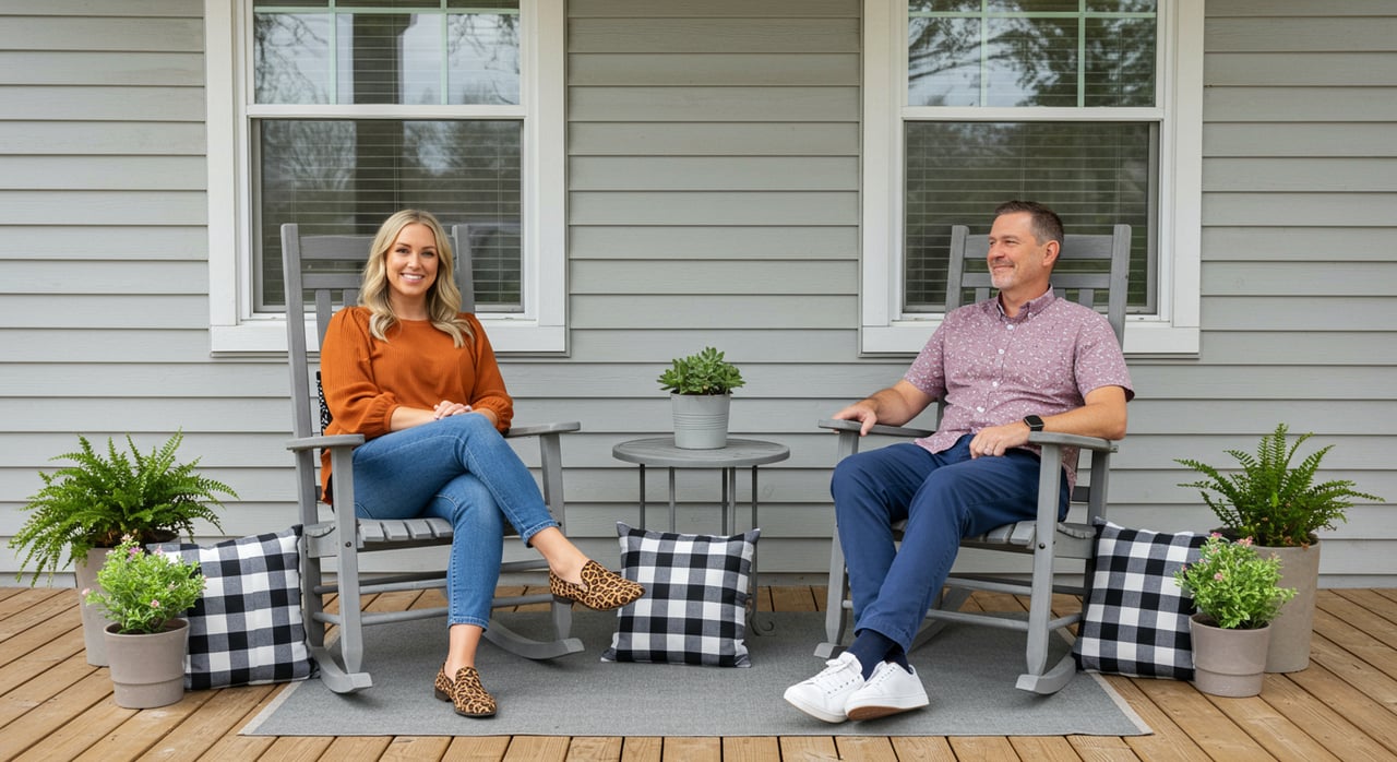 The Modern Oak Home's Outdoor Space (and a New Family Member) Revealed!