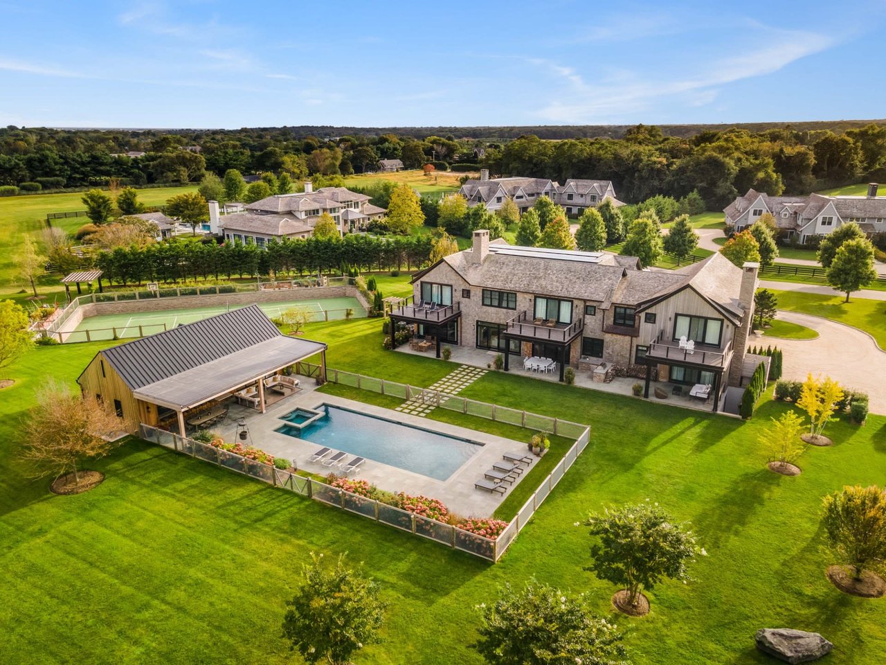 Newly Constructed Estate on 65 Acre Horse Farm