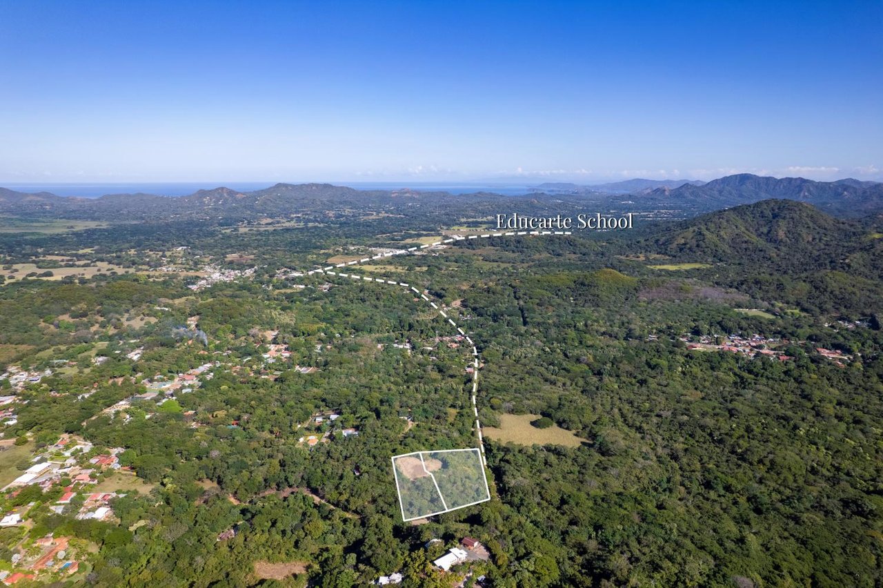 Victoria Real Ocean & Mountain View Lots #3 & #4 | Large Ocean & Mountain View Lot Near Tamarindo