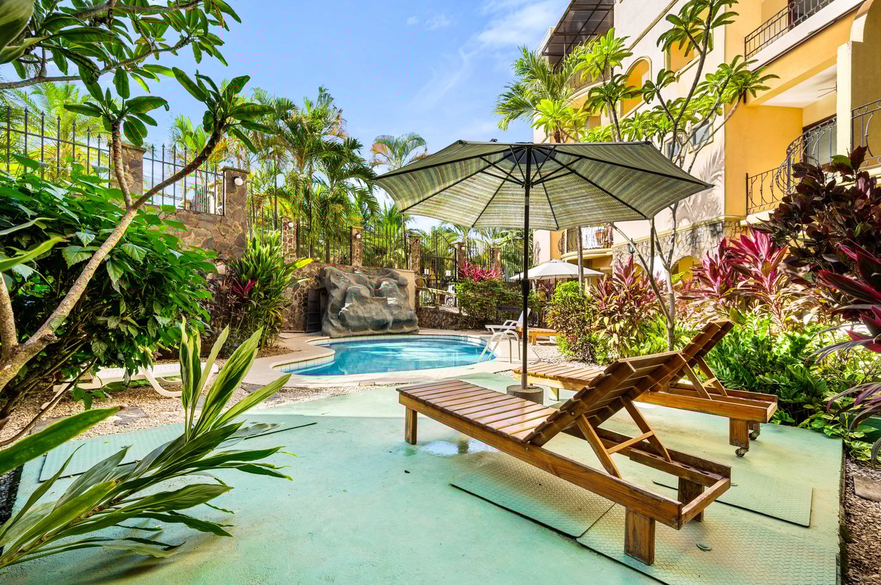 Los Sueños 3 #6 | Prime Tamarindo Value | Turnkey 3-Bed Condo with Private Deck, Pool & Strong Rentability