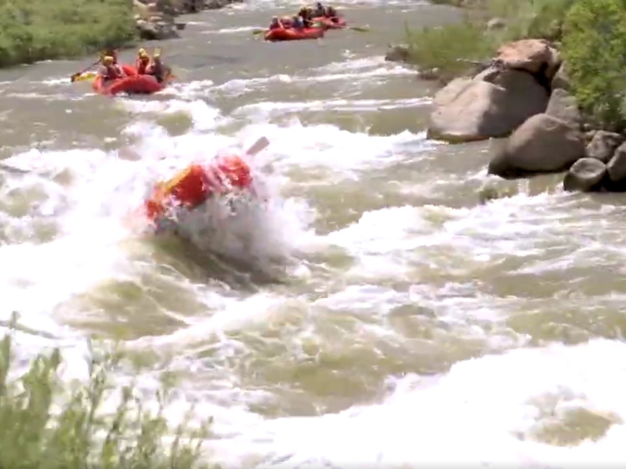 From Calm to Class III: Monica Goes Whitewater Rafting in Cañon City