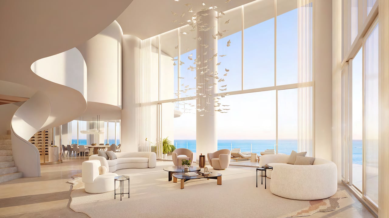 Ritz-Carlton South Beach interior living room penthouse 