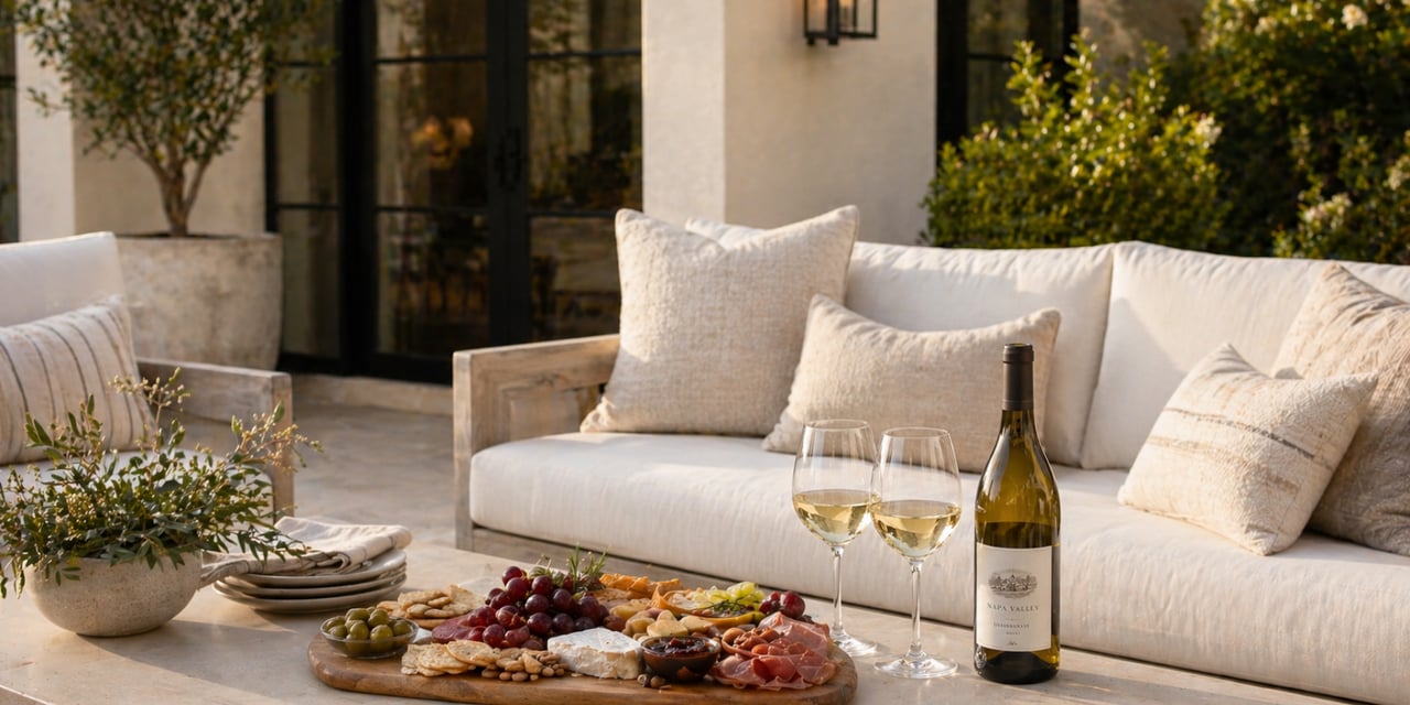 How to Set Up Your Home for Spring Entertaining in Napa Valley