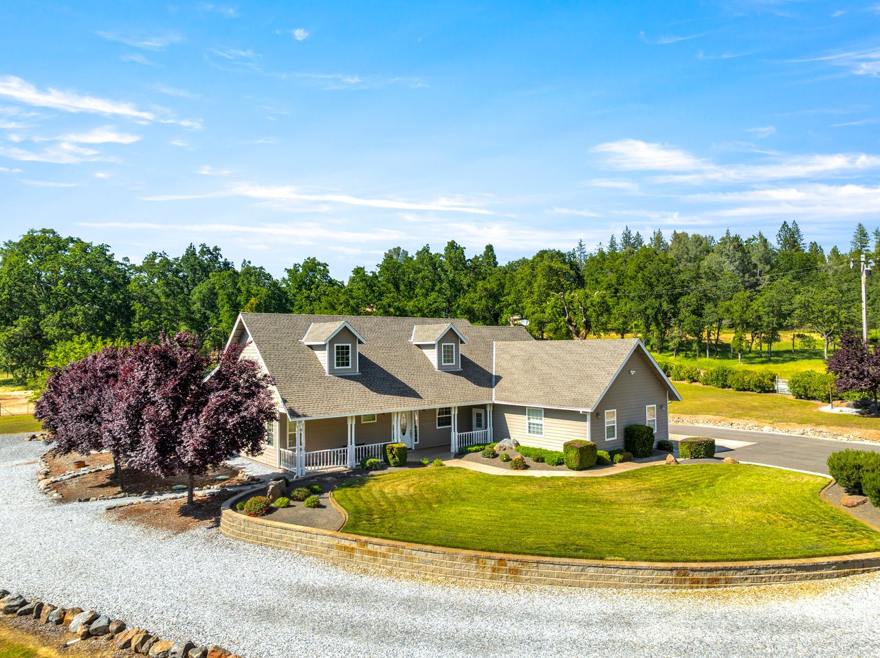 Custom Built Home on 4 Flat Acres in the Heart of Pleasant Valley – A Car Enthusiast's Dream!