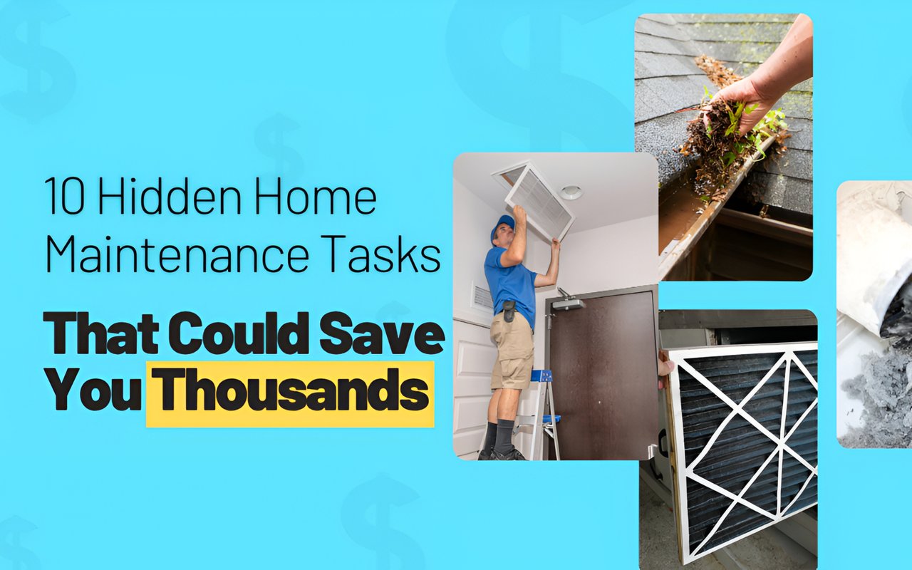 10 Hidden Home Maintenance Tasks That Could Save You Thousands