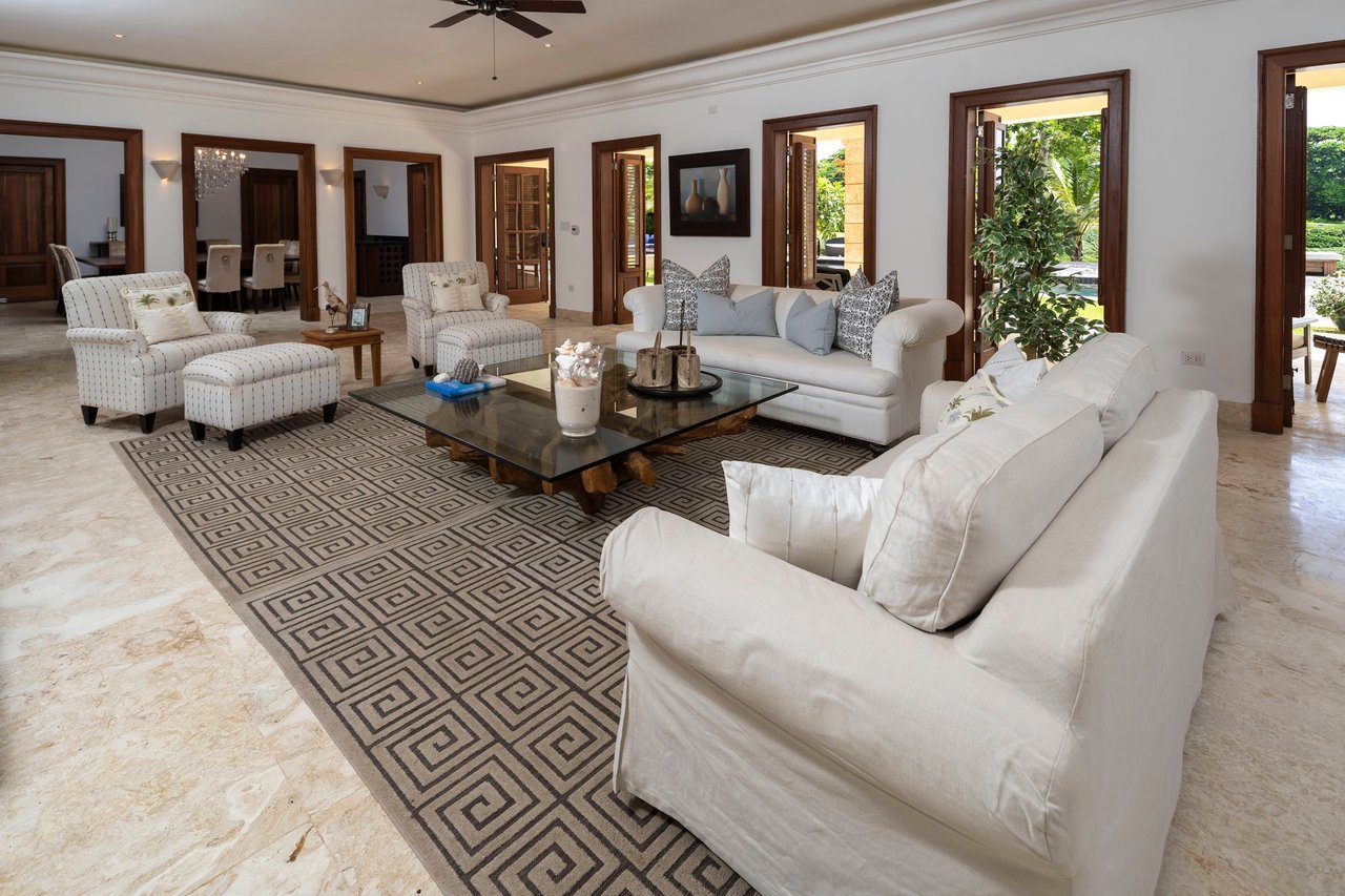 Exquisite Villa in Arecife, Punta Cana Resort - Golf View 