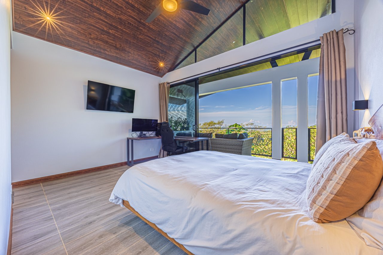 Beautiful Ocean View Casa Espiritu de la Jungla in Ojochal.  Accepting Bitcoin!