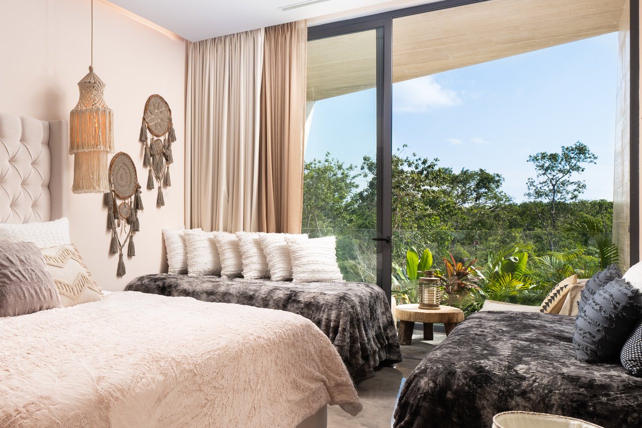Elevated Penthouse A303 | Living Above the Tulum Jungle