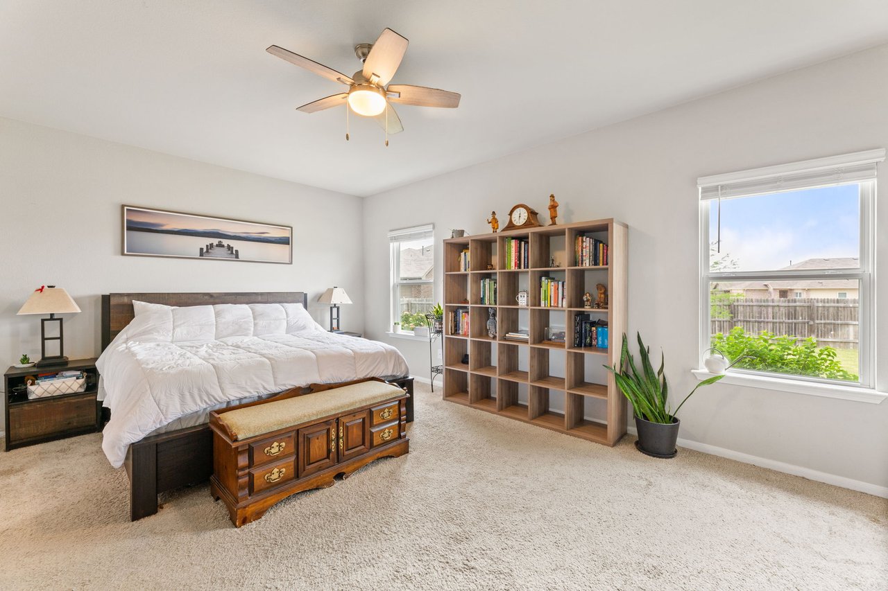Sprawling One-Story on .28 Acres | Scenic Views + Garden Paradise! | Largest Floor Plan in Reserve at McKinney Falls