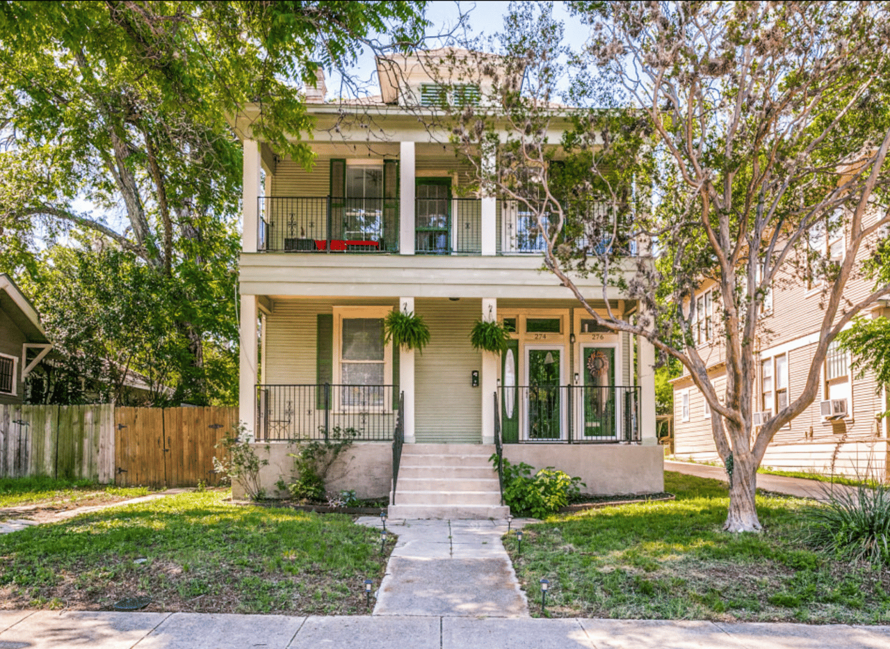 Historic duplex in Westfort neighborhood near The Pearl in San Antonio