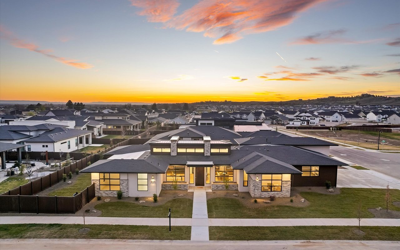 New Construction Home With Volcano Granite Island