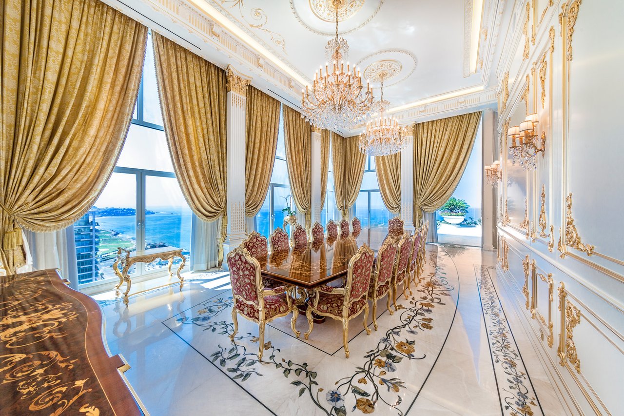 Refined Seafront Baroque Style Penthouse