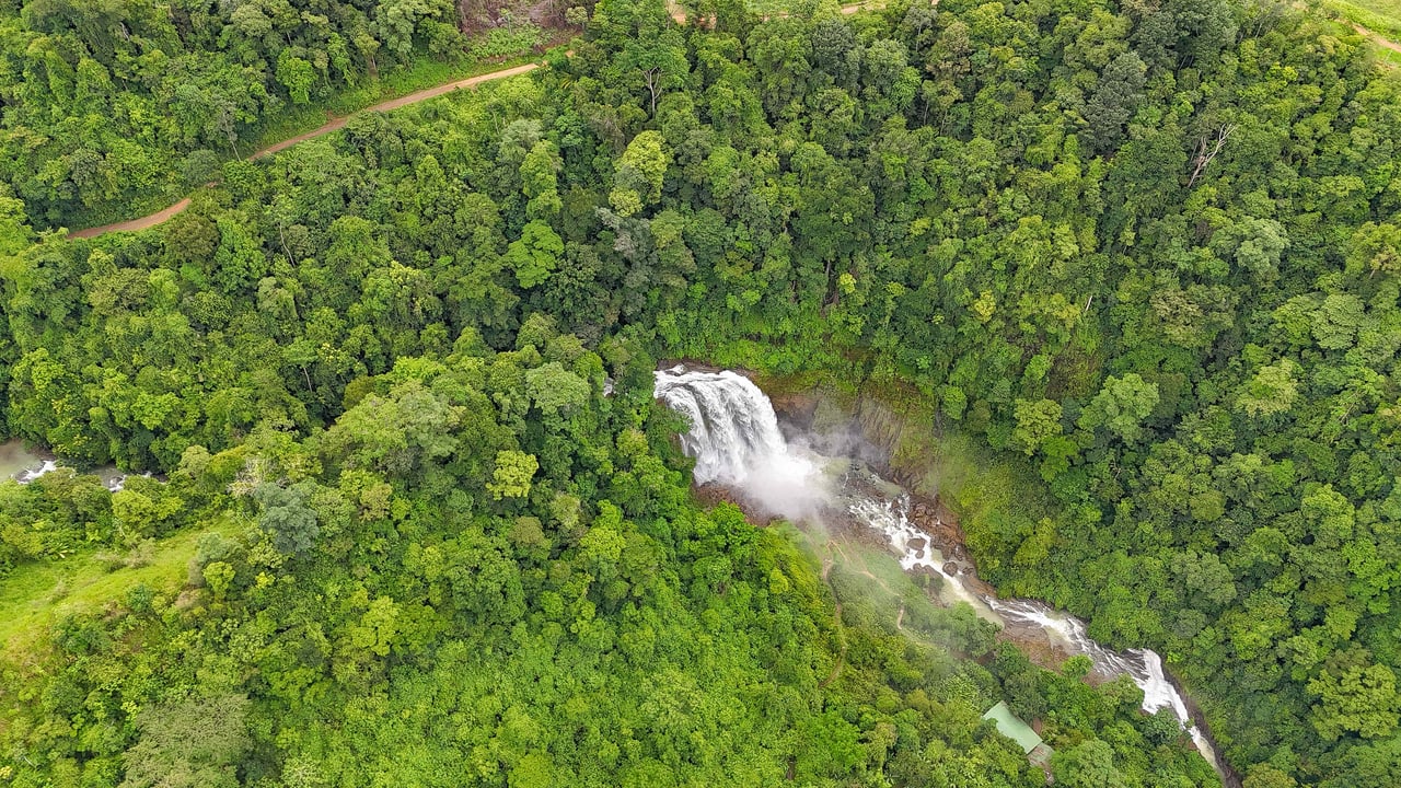 Breathtaking 210 Foot Waterfall on Over 200 Acres of Land in the Lush Hills & Mountains of Perez Zeledon – with SO MANY Additional Development Options!