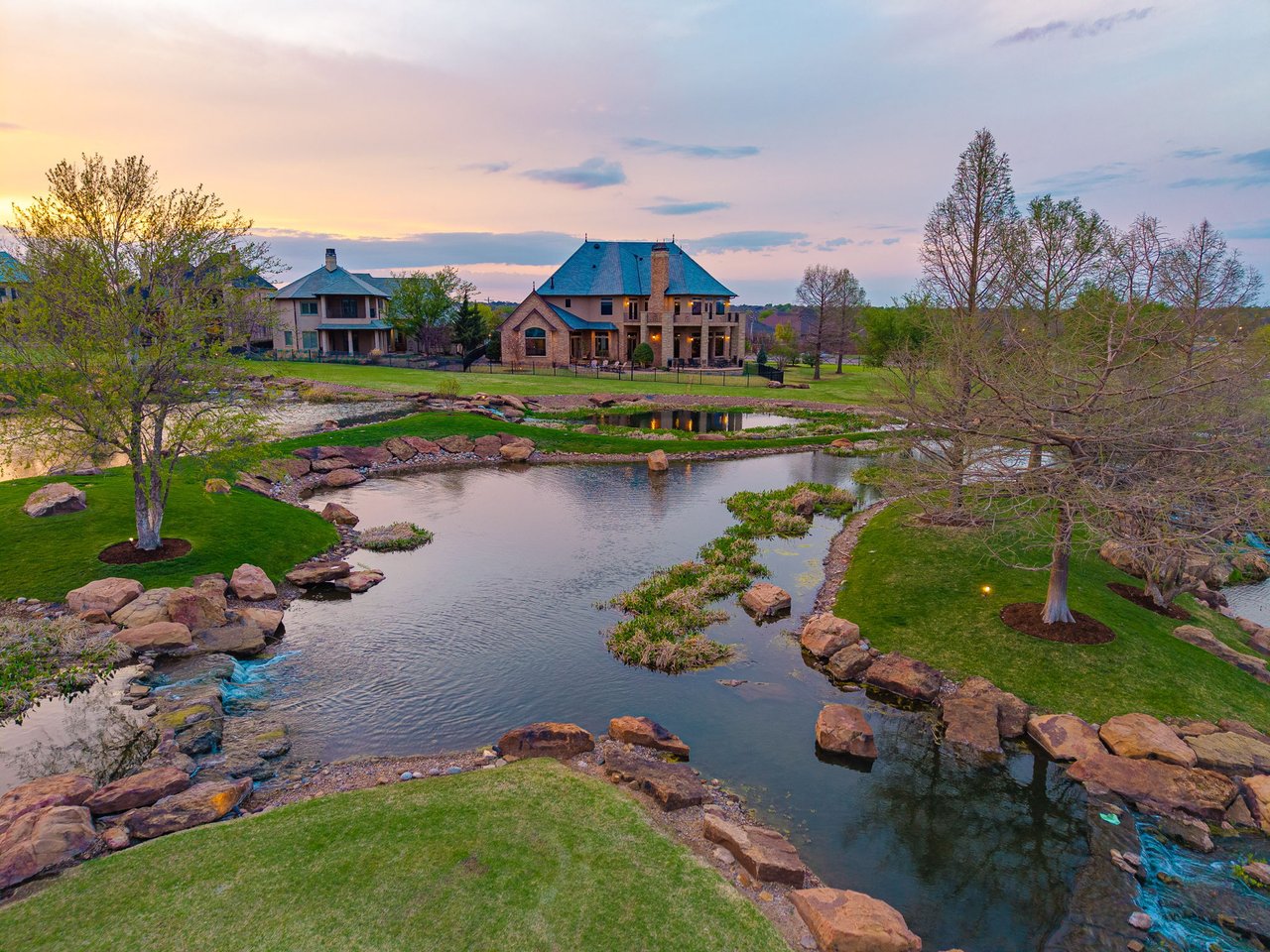 One of Gaillardia’s Finest Estates Offering Unmatched Water Views | 15016 Gaillardia Lane, Oklahoma City, OK - Wyatt Poindexter - The Agency OKC