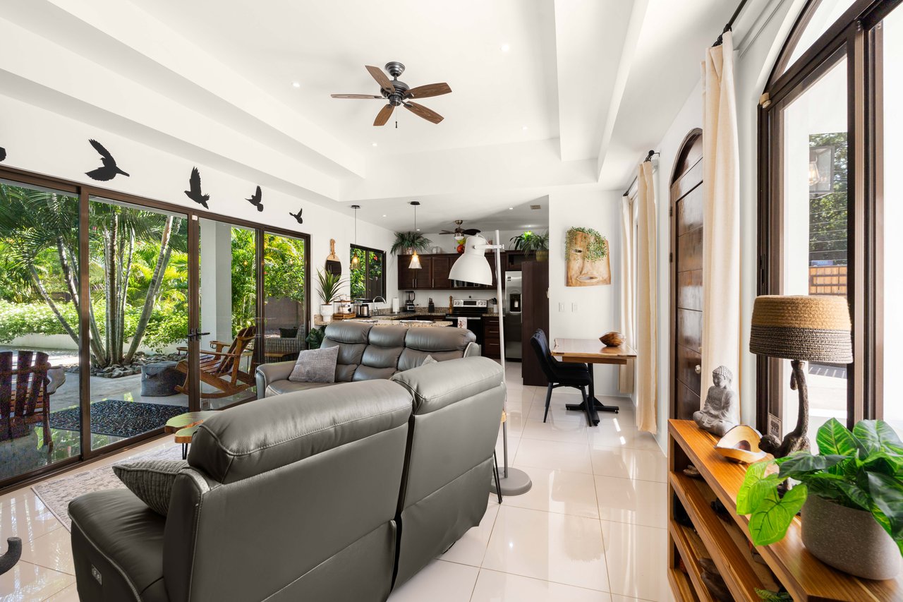 Casa Suerte | Modern 2-Bedroom Tropical Home with Pool Near Playa Potrero and Flamingo Marina