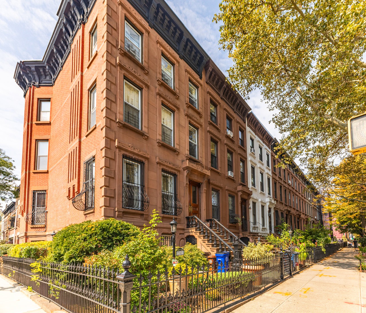 36th Street in Sunset Park near Greenwood Heights, Brooklyn, featuring historic industrial architecture, traditional masonry buildings, commercial properties, Industry City, and the 36th Street subway station.