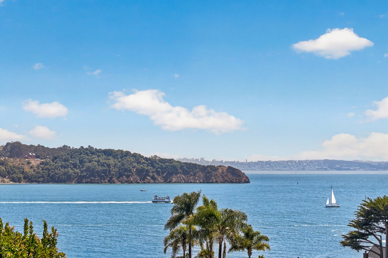 Picturesque Views of the Bay and Angel Island