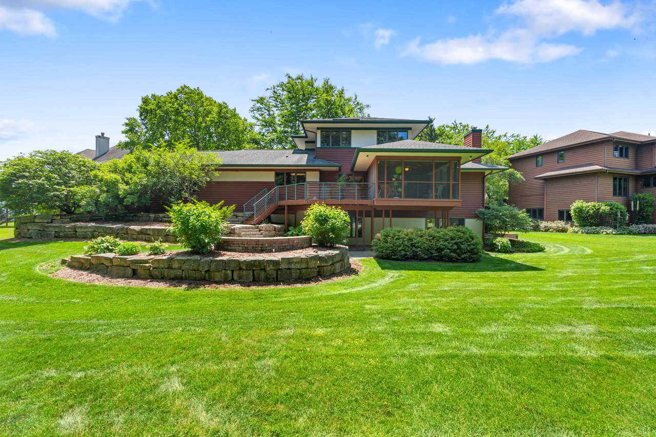 Discover This Prairie-Style Architectural Masterpiece in Fitchburg’s Lacy Heights