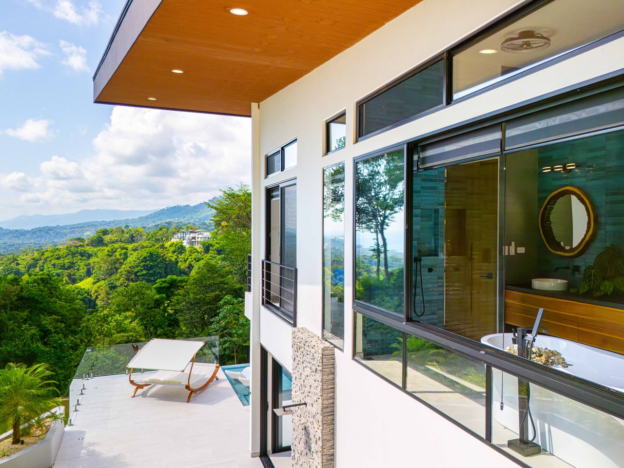 Luxury 4-Bed Home with Ocean & Jungle Views in Ojochal