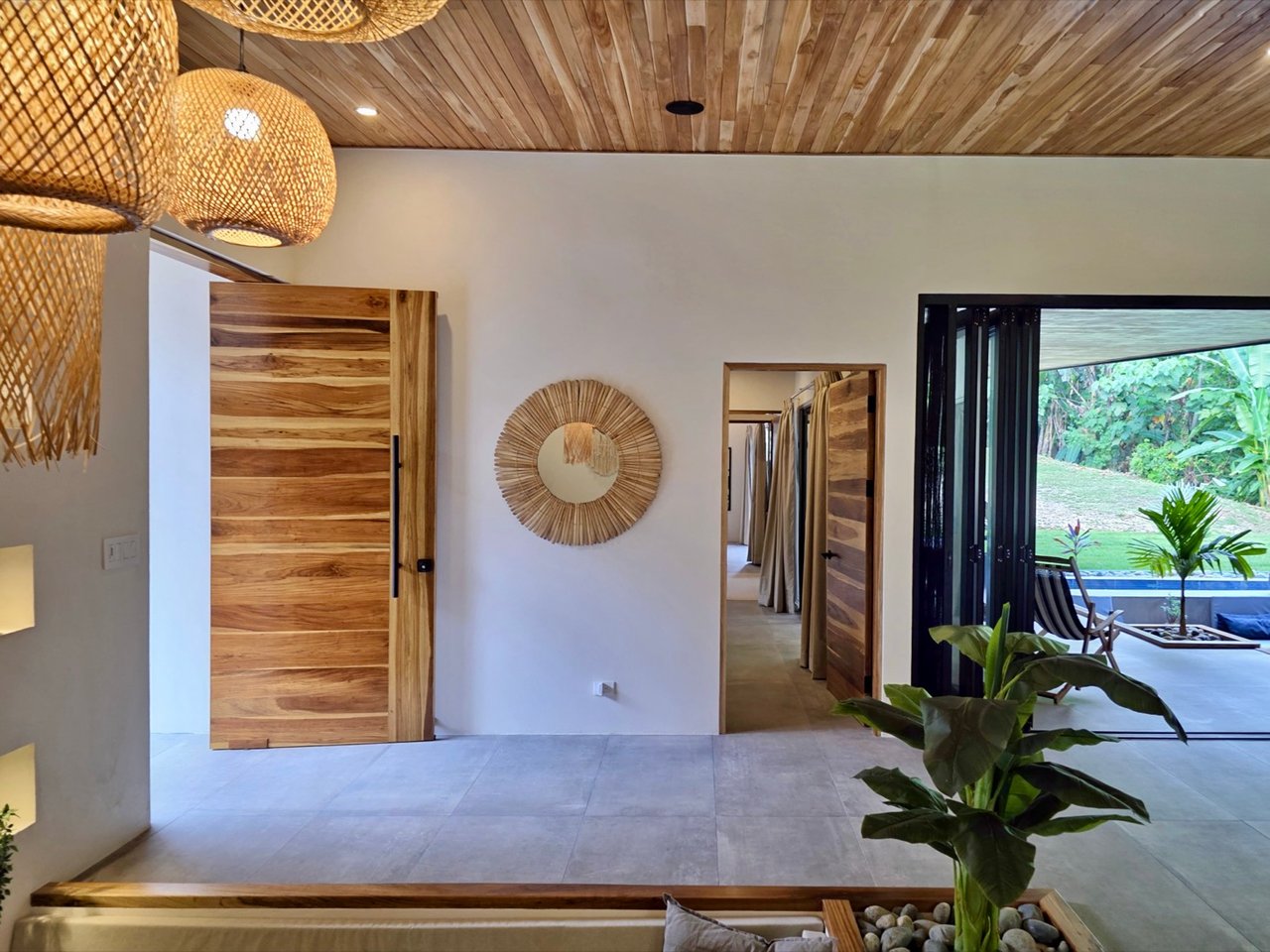 Stunning New Modern Home in Ojochal – Usable Lot Surrounded by Jungle and Creeks