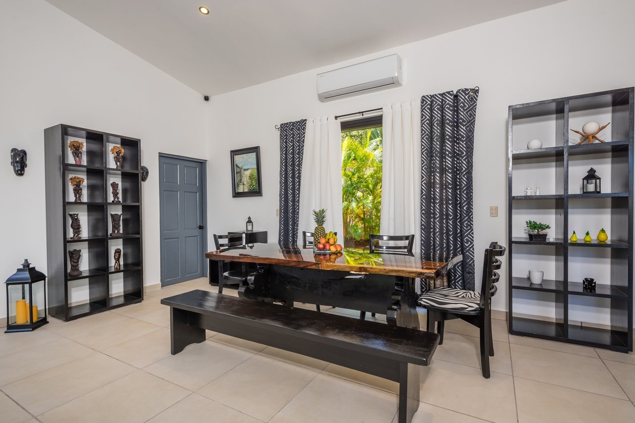 Villa Eva | Exclusive Gated Community Home with Mountain Views Near Tamarindo Beach